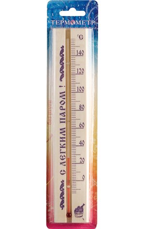 Термометр малый ТБС-41 "С легким паром" 