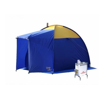 картинка Мобильная Палатка-баня &quot;АЛТАЙ&quot; с тамбуром от магазина Уют Тепла