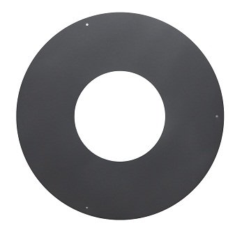 Накладка черная декоративная d150 0,7 мм 500х500 КПД Квадратная
